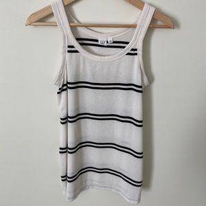 GAP Striped Sweater Tank